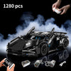 Technical Racing Sport Car Model Building Blocks technic adults 1:14 DIY Supercar Brick Puzzle Toys Kid Adult Gift（1280+granule）