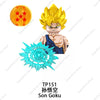 WM2677 2678 Cartoon Dragon Ball Mini Action Figure Doll Building Blocks Anime Characters Goku Super Saiya Birusu Model Toy Gifts