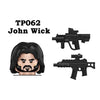 John Wick Building Blocks Mini Action Figure Bricks Toys