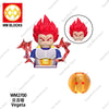 WM2677 2678 Cartoon Dragon Ball Mini Action Figure Doll Building Blocks Anime Characters Goku Super Saiya Birusu Model Toy Gifts