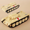 WW2 US German soldiers Figure vehicle Military Building Blocks Tank Armored Car Truck Gun Accessories Army Bricks Toy Kids M087