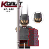 Courage Of The Three Kingdoms Collection Ancient Soldiers Hero Mini Doll Figures Building Blocks Bricks Toy For Children's Gifts