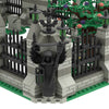 Halloween Haunted House Cemetery Skeleton MOC The Gates of Hell Sence Fence Assemble Building Blocks Friends Game Gift Kids Toys