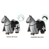 Military Building Blocks Medieval Solider Figures Knights of Jerusalem Crusades The War of Roses Legion War-horse Weapons Shield