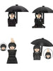 KF1897 WM2575 Wednesday Addams Movies Anime WM Blocks Bricks Mini Action Toy Figures Kids Educational Assemble Toys Dolls Gifts