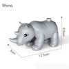 Big Size Building Blocks Animal Accessories Figures Block Lion Owl Penguin Dog DIY Bricks Assembly Toys For Children Kids Gifts