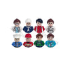 Mini City Action Figures Building Block Girl Driver Teacher Waiter Police Pirate Captain Different Characters Bricks MOC Toys