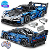 Technical GTR Racing Sports Collectable Model Car Building Blocks Kit, Car Construction Toys Gifts Compatible with Legoed 42123