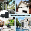 Herdio 3.5‘’ 2PCS Passive Outdoor Speakers Wired Waterproof 200W 3 Way Premium Mountable Wall Mount Speakers With Superior Sound