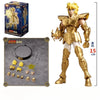 BLOKEES Original Saint Seiya CHAMPION CLASS Aries Mu Leo Aiolia Scorpius Milo Assembled Action Figure Anime Toys Christmas Gift