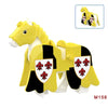 Military Medieval Building Blocks Solider Figures Knights Equipment Animal Accessories Mount Armor War Horse Mini Bricks MOC