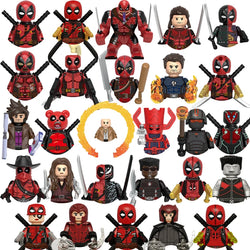 New Deadpool GH0590-0603 Blocks Bricks Colossus For Toys Gifts New Mini Action Figures Children Building Blocks For Party Gifts