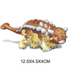 Animals Tiger Leopard Bear Elephant Caribbean Ghost Shark Dinosaurs Model Building Blocks Enlighten Figure Toys For Children