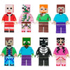 Halloween decorations home "My World" dolls are compatible with Lego children's assembled toys pixel people's foreign trade.