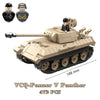 KV2 PanzerVI Sherman Military Tanks US Army Quan Guan WW2 War Weapon Soldier Figure Model Building Block Brick kid Children Toys