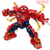 Disney Building Blocks Mini Model Figures Compatible Spiderman Iron Man Venom Captain Hawk Deadpool Technic Armor City Gift Toys