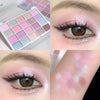 20-Color Warm Eyeshadow Palette – Romantic Smoky & Rose Tones, Matte & Glitter, High-Pigment, Smudge-Proof, Beauty Makeup