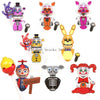 FNAF WM6170 KF6160 WM6097 48Pcs Game Figure Toy Figurine Nightmare Chica Bonnie Foxy Golden Bonnie Bear Figures Assembly Bonnie