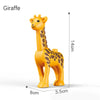 Big Size Building Blocks Animal Accessories Figures Block Lion Owl Penguin Dog DIY Bricks Assembly Toys For Children Kids Gifts