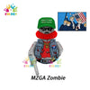 Kids Toys Halloween Zombies Building Blocks Line Infantry Judge Soldiers Mini Action Figures Toys For Kids Christmas Gifts