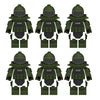 Military Special Forces MOC Building Block SWAT Ghost Commando Figures Police Soldiers Army Gun Weapons Children's Toy Gift B152