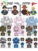 Kids Toys T60 Power Armor Building Blocks MOC Iron Armor Soldiers Mini Action Figures Toys For Kids Birthdays Gifts