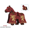 Military Medieval Building Blocks Solider Figures Knights Equipment Animal Accessories Mount Armor War Horse Mini Bricks MOC