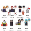 Anime Cartoon  Jujutsu Kaisen Gojo Satoru Itadori Yuj Building Blocks Mini Action Figures Assembly Toy Kids Birthday Christmas G