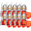 Military Building Blocks Medieval Anime Science Fiction Solider Figures Gifts Weapons Knight Legion Shields Helmet Mini Bricks