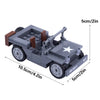 WW2 US German soldiers Figure vehicle Military Building Blocks Tank Armored Car Truck Gun Accessories Army Bricks Toy Kids M087