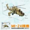 Building blocks Helicopter military building blocks small particles children puzzle assembling toy