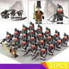 The Empire of The Qin Dynasty Legion Army Soldiers Figures Chariot Building Blocks Bricks Mini War Toys Boys Christmas Gifts