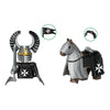 Military Building Blocks Medieval Solider Figures Knights of Jerusalem Crusades The War of Roses Legion War-horse Weapons Shield