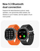 For Samsung Sapphire 32GB Smartwatch Waterproof Men Smart Watch BluetoothCall Connect Headphones TWS Music 3D UI Mode Video 2024