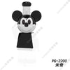 Disney Mini  Building Blocks Cartoon dolls Toy Story Mickey Mouse Winnie The Pooh Frozen Stitch Donald Duck  doll toy children