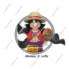 Hot Toys X0357 New Building Blocks Monkey D Luffy Roronoa Zoro Sanji Sabo Silvers Rayleigh Luffy Zoro Mini Doll Anime Figure Toy