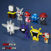 2024 MOC Sprunki Building Horror Movie Incredibox Bricks Music Game Incredibox Sprunki Figure Toys Gift In Stock Music Box