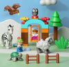 Big Size Building Blocks Animal Accessories Figures Block Lion Owl Penguin Dog DIY Bricks Assembly Toys For Children Kids Gifts