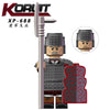 Courage Of The Three Kingdoms Collection Ancient Soldiers Hero Mini Doll Figures Building Blocks Bricks Toy For Children's Gifts