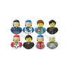 Mini City Action Figures Building Block Girl Driver Teacher Waiter Police Pirate Captain Different Characters Bricks MOC Toys