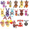 FNAF WM6170 KF6160 WM6097 48Pcs Game Figure Toy Figurine Nightmare Chica Bonnie Foxy Golden Bonnie Bear Figures Assembly Bonnie