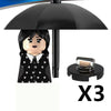 KF1897 WM2575 Wednesday Addams Movies Anime WM Blocks Bricks Mini Action Toy Figures Kids Educational Assemble Toys Dolls Gifts