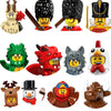 KM66050 Dragon Blocks Anime Bricks Animals Wolf Movies Mini Action Toy Figures Royal Soldier Building Blocks  Stitch Angel Toys