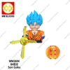 WM2677 2678 Cartoon Dragon Ball Mini Action Figure Doll Building Blocks Anime Characters Goku Super Saiya Birusu Model Toy Gifts