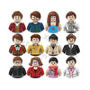 Mini City Action Figures Building Block Girl Driver Teacher Waiter Police Pirate Captain Different Characters Bricks MOC Toys