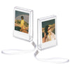 1/5/10/20pcs Magnetic Photo Frames for Fujifilm Instax Mini Film Papers Double Sided Fridge Picture Frame Magnets Artwork Frames