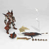 Kaiyodo Monster Hunter Rathalos Action Figure Revoltech Yamaguchi Swordsman Reus Model Male Fire Dragon Zinogre Figurine Toys