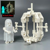 Single Sale MOC Bricks Halloween Luminous Ghost Skeleton Assembly Action Figure Educational Building Blocks Children Toys Gifts