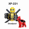 Building blocks Marvel Mini Action Figures Children's Party gifts Brick toys Moonlight Knight Doctor Strange Wolverine Deadpool