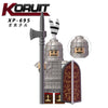 Courage Of The Three Kingdoms Collection Ancient Soldiers Hero Mini Doll Figures Building Blocks Bricks Toy For Children's Gifts